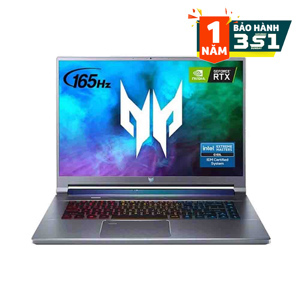 Laptop Acer Gaming Predator Triton 500 SE PT516-51s-71RW NH.QAKSV.001 - Intel Core i7-11800H, 16GB RAM, SSD 1TB, Nvidia GeForce RTX 3080 8GB GDDR6, 16 inch