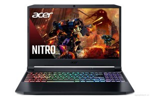 Laptop Acer Nitro 5 AMD AN515-45-R0B6 NH.QBCSV.001 - AMD Ryzen 7 5800H, 8GB RAM, SSD 512GB, Nvidia GeForce RTX 3060 6GB GDDR6 + AMD Radeon Graphics, 15.6 inch