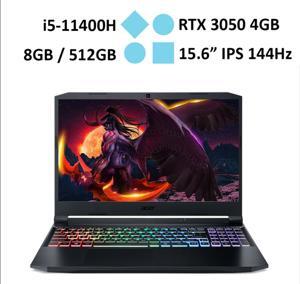 Laptop Acer Nitro 5 Eagle AN515-57-54MV NH.QENSV.003 - Intel Core i5-11400H, 8GB RAM, SSD 512GB, Nvidia GeForce RTX 3050 4GB GDDR6, 15.6 inch