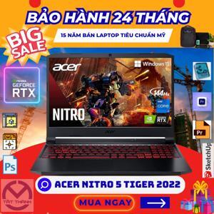 Laptop Acer Nitro 5 Tiger 2022 AN515-58-52HE - Intel Core i5-12500H, 8GB RAM, SSD 512GB, Nvidia GeForce RTX3070Ti 8GB, 15.6 inch