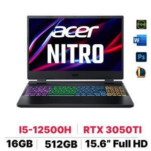 Laptop Acer Nitro 5 Tiger 2022 AN515-58-5046 - Intel core i5-12500H, 16GB RAM, SSD 512GB, Nvidia GeForce RTX 3050Ti 4GB GDDR6, 15.6 inch