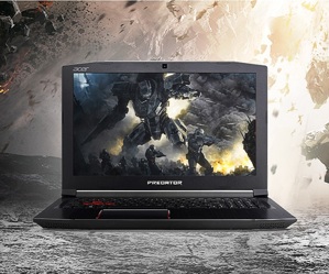 Laptop Acer Predator Helios 300 PH315-51-7533 NH.Q3FSV.002 - Intel core i7, 8GB RAM, HDD 1TB + SSD 128GB, Nvidia GeForce GTX1060 6GB GDDR5, 15.6 inch