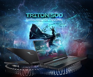 Laptop Acer Predator Triton 500 PT515-51-7391 NH.Q50SV.003 - Intel Core i7-8750H, 16GB RAM, SSD 256GB, Intel UHD Graphics 630, 15.6 inch