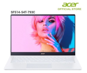 Laptop Acer Swift 5 SF514-54T-793C NX.HLGSV.001 - Intel Core i7-1065G7, 8GB RAM, SSD 512GB, Intel Iris Plus Graphics, 14 inch