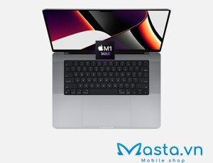 Laptop Apple MacBook Pro 16 M1 Max 2021 - 10 core, RAM 32GB, 1TB SSD, 32 core-GPU, 16.2 inch