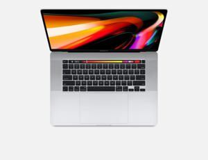 Laptop Apple MacBook Pro 16 Retina 2019 MVVL2/MVVJ2 - Intel core i7-9750H, 16GB RAM, SSD 512GB, AMD Radeon Pro 5300M 4GB of GDDR6, 16 inch