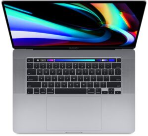 Laptop Apple MacBook Pro 16 Retina 2019 MVVL2/MVVJ2 - Intel core i7-9750H, 16GB RAM, SSD 512GB, AMD Radeon Pro 5300M 4GB of GDDR6, 16 inch