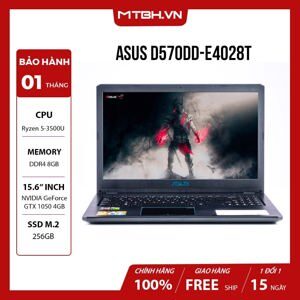 Laptop Asus D570DD-E4028T - AMD Ryzen 5-3500U, 8GB RAM, SSD 256GB, Nvidia GeForce GTX 1050 4GB GDDR5, 15.6 inch