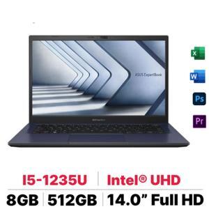 Laptop Asus ExpertBook B1 B1402CBA-EK0559W - Intel Core i5-1235U, RAM 8GB, 512GB SSD, Intel Iris Xe Graphics, 14 inch