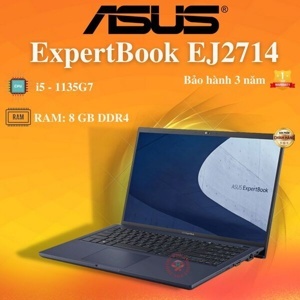 Laptop Asus ExpertBook B1500CEAE-EJ2714 - Intel Core i5 1135G7, 8GB RAM, SSD 256GB, Intel Iris Xe Graphics, 15.6 inch