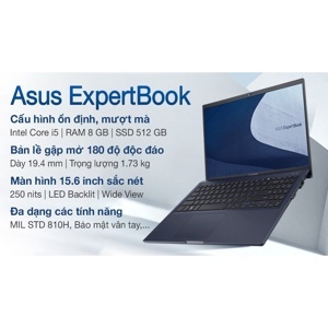 Laptop Asus ExpertBook B3 B3402FEA-EC0316T - Intel Core i3-1115G4, 4GB RAM, SSD 256GB, Intel UHD Graphics, 14 inch