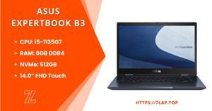 Laptop Asus ExpertBook B3 B3402FEA-EC0316T - Intel Core i3-1115G4, 4GB RAM, SSD 256GB, Intel UHD Graphics, 14 inch