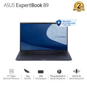 Laptop Asus ExpertBook B9 B9400CEA-KC0558T - Intel Core i5-1135G7, 8GB RAM, SSD 512GB, Intel Iris Xe Graphics, 14 inch