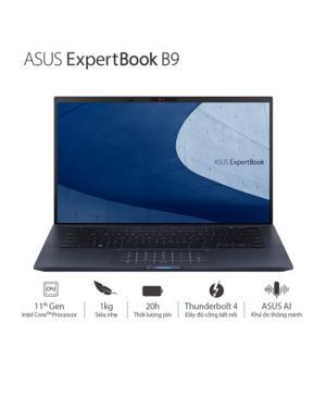 Laptop Asus ExpertBook B9 B9400CEA-KC0558T - Intel Core i5-1135G7, 8GB RAM, SSD 512GB, Intel Iris Xe Graphics, 14 inch