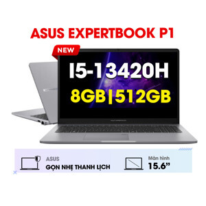 Laptop ASUS ExpertBook P1 P1503CVA-i508-50W - Intel core i5-13420H, Ram 8GB, SSD 512GB, Intel UHD Graphics, 15.6 inch