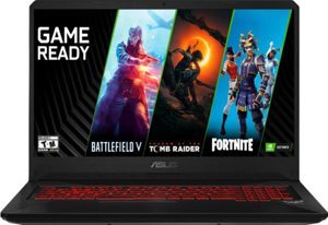 Laptop Asus Gaming FX705GM-EV113T - Intel core i7-8750H, 8GB RAM, HDD 1TB + SSD 256GB, Nvidia GTX1060 6GB DDR5, 17.3 inch