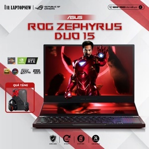 Laptop Asus Gaming ROG Zephyrus Duo GX551QR-HF080T - AMD Ryzen 9 5900HX, 32GB RAM, SSD 1TB, Nvidia GeForce RTX 3070 8GB GDDR6, 15.6 inch