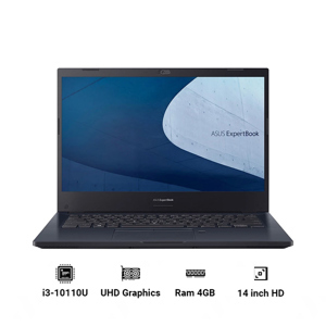 Laptop Asus ExpertBook P2451FA-BV3136T - Intel Core i3-10110U, RAM 4GB, SSD 256GB. Intel UHD Graphics, 14.0 inch