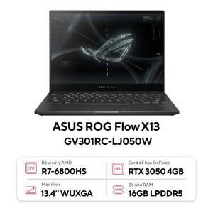 Laptop Asus Rog Flow X13 GV301RC-LJ050W - AMD Ryzen 7-6800HS, 16Gb RAM, SSD 512GB, Nvidia GeForce RTX 3050 4GB GDDR6, 13.4 inch