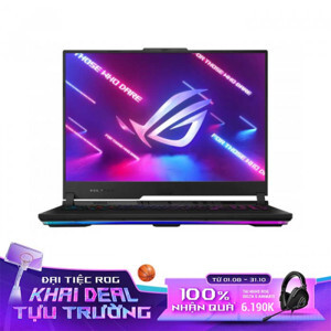 Laptop Asus ROG Strix Scar 17 G733PZ-LL980W - AMD Ryzen 9 7940HS, 32GB RAM, SSD 1TB, Nvidia GeForce RTX 4080 12GB GDDR6, 17.3 inch