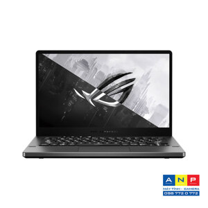 Laptop Asus ROG Zephyrus G14 GA401QE-K2097T - AMD Ryzen 9 5900HS, 16Gb RAM, SSD 1TB, Nvidia GeForce GTX 3050Ti 4GB GDDR6, 14 inch