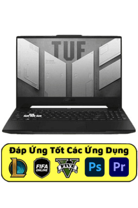 Laptop Asus TUF Dash F15 FX517ZM-HN480W - Intel Core i7-12650H, 8GB RAM, SSD 512GB, Nvidia Geforce RTX3060 6GB, 15.6 inch