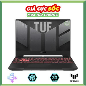 Laptop Asus TUF Gaming A15 FA507RE-HN007W - AMD Ryzen 7-6800H, 8GB RAM, SSD 512GB, Nvidia GeForce RTX 3050 Ti 4GB GDDR6, 15.6 inch