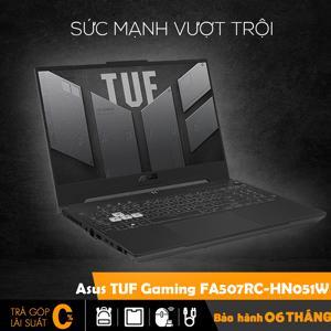 Laptop Asus TUF Gaming A15 FA507RC-HN051W - AMD Ryzen 7-6800H, 8Gb RAM, SSD 512GB, Nvidia GeForce RTX 3050 4GB GDDR6, 15.6 inch