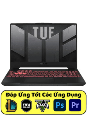 Laptop Asus TUF Gaming A15 FA507RM-HN018W - AMD Ryzen 7-6800H, 8GB RAM, SSD 512GB, Nvidia GeForce RTX 3060 6GB GDDR6, 15.6 inch