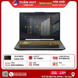 Laptop Asus TUF Gaming F15 FX506HC-HN144W - Intel Core i5-11400H, 8GB RAM, SSD 512GB, Nvidia Geforce RTX 3050 4GB GDDR6 + Intel UHD Graphics, 15.6 inch