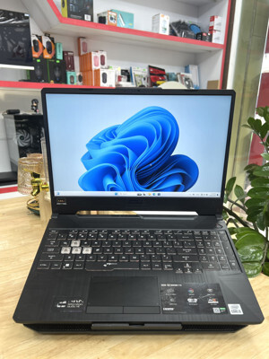 Laptop Asus TUF Gaming F15 FX506LHB-HN188W - Intel Core i5-10300H, 8GB RAM,  512GB SSD, Intel VGA NVIDIA Geforce GTX 1650 4GB GDDR6, 15.6 inch Full HD