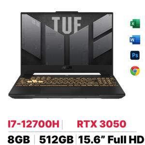 Laptop Asus TUF Gaming F15 FX507ZE-HN093W - Intel core i7-12700H, 8GB RAM, SSD 512GB, Nvidia GeForce RTX 3050 4GB GDDR6, 15.6 inch