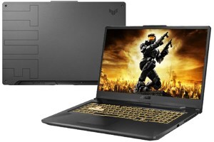Laptop Asus TUF Gaming F17 FX706HE-HX011T - Intel Core i7-11800H, 8GB RAM, SSD 512GB, Nvidia GeForce RTX 3050Ti 4GB GDDR6, 17.3 inch