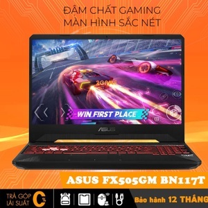 Laptop Asus TUF Gaming FX505GM-BN117T - Intel Core i5-8300H, 8GB RAM, HDD 1TB, Nvidia GeForce GTX 1060 6Gb GDDR5, 15.6 inch