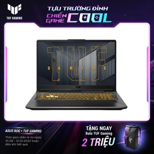 Laptop Asus TUF Gaming FX706HCB-HX105W - Intel Core i5-11400H, 8GB RAM, SSD 512GB, Nvidia GeForce RTX 3050 4GB GDDR6, 17.3 inch