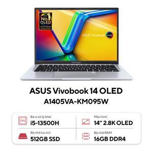 Laptop Asus VivoBook 14 A1405VA-KM095W - Intel Core i5-13500H, 16GB RAM, SSD 512GB, Intel Iris Xe Graphics, 14 inch