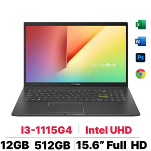 Laptop Asus Vivobook A515EA-BQ491T - Intel Core i3-1115G4, 4GB RAM, SSD 512GB, Intel UHD Graphics, 15.6 inch