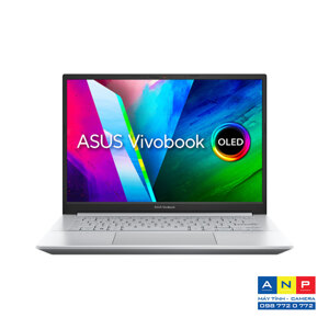 Laptop Asus Vivobook Pro 15 OLED M3500QC-L1327W - AMD Ryzen 7-5800H, 16GB RAM, SSD 512GB, Nvidia GeForce RTX 3050 VRAM 4GB GDDR6, 15.6 inch