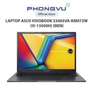 Laptop Asus Vivobook S 14 OLED S3405VA-KM072W - Intel Core i5-13500H, 16GB RAM, SSD 512GB, Intel Iris Xe Graphics, 14 inch