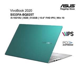 Laptop Asus VivoBook S533FA-BQ025T - Intel Core i5-10210U, 8GB RAM, SSD 512GB, Intel UHD Graphics 620, 15.6 inch