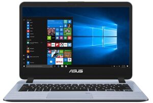 Laptop Asus Vivobook X407UA-BV489T - Intel core i5-8250U, 4GB RAM, SSD 16GB + HDD 1TB, Intel UHD Graphics 620, 14 inch