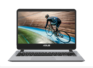 Laptop Asus X407UA-BV551T - Intel Pentium Gold 4417U, 4GB RAM, HDD 1TB, Intel HD Graphics 610, 14 inch