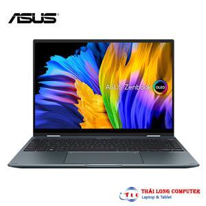 Laptop Asus Zenbook 14 Flip OLED UP5401ZA-KN101W - Intel i7-12700H, Iris Xe Graphics, Ram 16GB DDR5, SSD 512GB, 14 Inch OLED