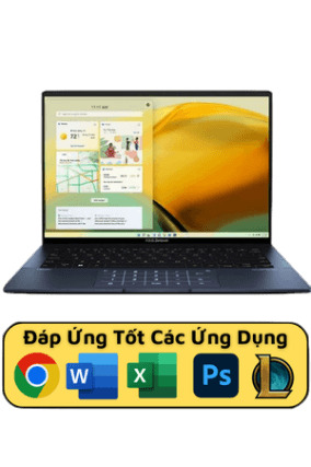 Laptop Asus Zenbook 14 OLED UX3402ZA-KM219W - Intel core  i5-1240P, 16GB RAM, SSD 512GB, Intel Iris Xe Graphics, 14 inch