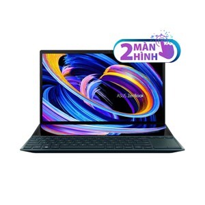 Laptop Asus ZenBook Duo 14 UX482EG-KA166T - Intel Core i5-1135G7, 8GB RAM, SSD 512GB, Nvidia GeForce MX450 2GB GDDR6 + Intel Iris Xe Graphics, 14 inch