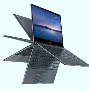 Laptop Asus ZenBook Flip 13 UX363EA-HP163T - Intel Core i7-1165G7, 16Gb RAM, SSD 512GB, Intel Iris Xe graphics, 13.3 inch