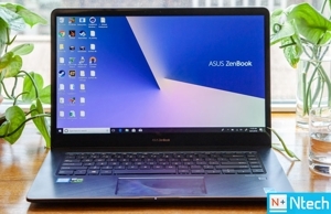 Laptop Asus ZenBook Pro UX580GE (UX580GE-BN066T) - Intel Core i7-8750H, 8GB RAM, SSD 512GB, Nvidia GeForce GTX 1050Ti 4GB GDDR5, 15.6 inch