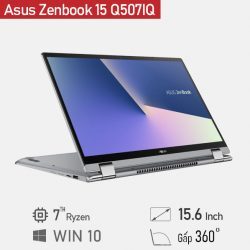 Laptop Asus Zenbook Q507IQ - AMD Ryzen 7 4700U, 8GB RAM, SSD 256GB, AMD Radeon RX Vega 6 + Nvidia Geforce MX350 2GB, 15.6 inch