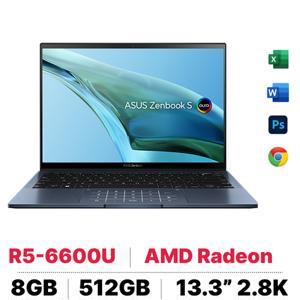 Laptop Asus Zenbook S 13 OLED UM5302TA-LX087W - AMD Ryzen 5-6600U, RAM 8GB, SSD 512GB, AMD Radeon Graphics, 13.3 inch