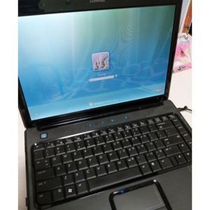 Laptop HP Compaq Presario V3000 - Intel Pentium T2130 1.86GHz, 0.5GB RAM, 80GB HDD, Intel Graphics GMA 950, 14.1 inch